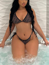 Bikini sexy estampado